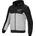 Motorrad Zip Hoodie Schwarz/Grau/Türkis 4XL