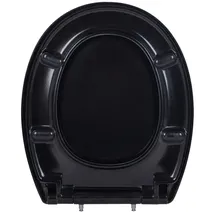 Primaster WC-Sitz mit Absenkautomatik Schwarz