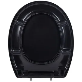 Primaster WC-Sitz mit Absenkautomatik Schwarz