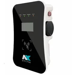 a-Tronix Wallbox 11 kW Home Plus Ladestation für E-Auto mit Ladesteckdose Typ2 1...