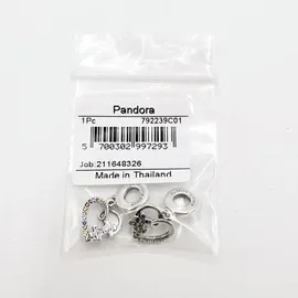 Pandora Puzzleteil Herzen Silber 792239C01