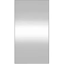 vidaXL Wandspiegel 50 x 100 cm Grau