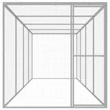 vidaXL Katzenkäfig 6x1,5x1,5 m Silber