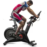 Indoor Cycle Speedbike AsVIVA S17 Studio Pro Bluetooth Indoorcycle Training mit 28 kg Schwungmasse - Schwarz