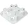 NATUREStar Becherhalter Quattro 50 St. 21,5 cm x 21,5 cm Weiß