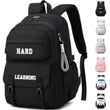 Schulrucksack Mädchen Teenager Rucksack Schultasche Jungen Multi Tasche Wasserdichte Schultasche Rucksack Tagesrucksack Großer Rucksack für Mäd...