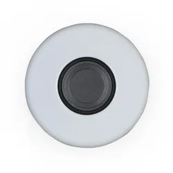 Schloss mit Fingerabdruckleser F022, Aluminium, weiß