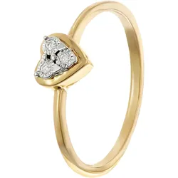 GLIZZ GL8706 Damen Diamantring Gold 333/8K, 56/17,8