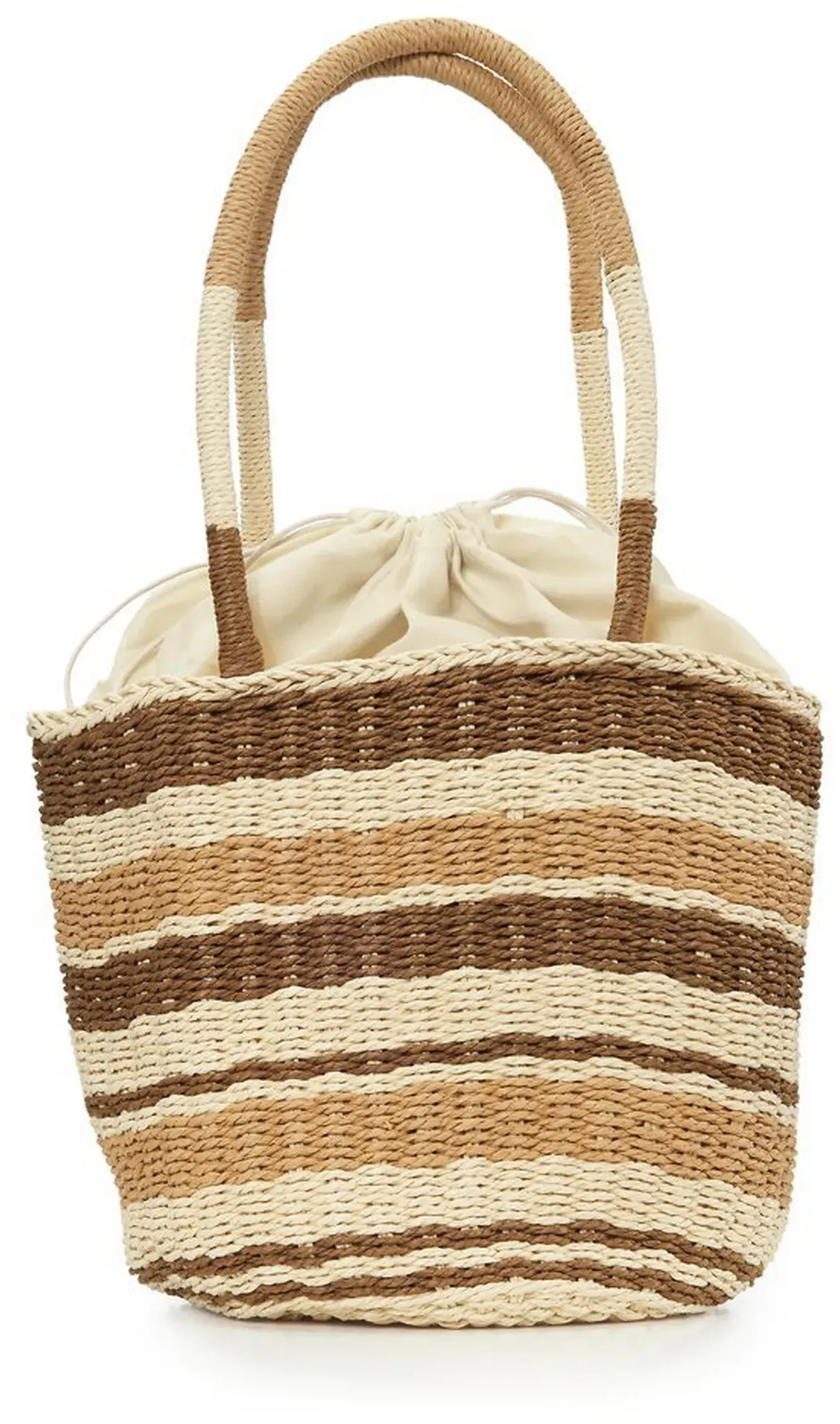 Le sac en paille  Peter Hahn beige