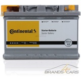 Continental Autobatterie 80Ah 12 V Starterbatterie 750 A Bleisäure Batterie Auto