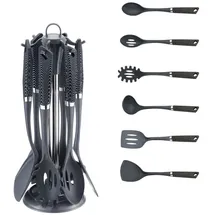 Michelino 7-teiliges Küchenhelfer-Set im edlen Design (Carbon-Optik)