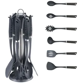 Michelino 7-teiliges Küchenhelfer-Set im edlen Design (Carbon-Optik)