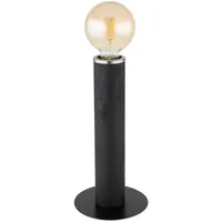 GLOBO Tischleuchte Marion Schwarz/Nickel max. 60 Watt