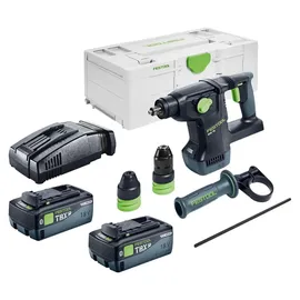 Festool KHC 18 EB-Basic inkl. 2 x 8,0 Ah + Schnellladegerät