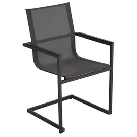Garden Pleasure Sophia Gartenstuhl 56 x 90 x 56 cm anthrazit 4 St.