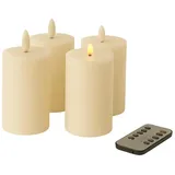 Fachhandel Plus LED Kerze 15 x 7,5 cm weiß