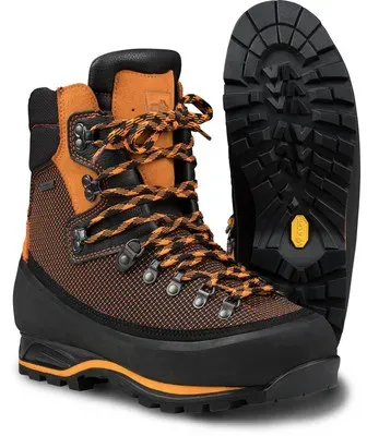 Stiefel/Halbstiefel GTX 1988, SB P SRB WR WRU CI E, schwarz/orange, 43 - schwarz - 43