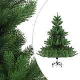 vidaXL Künstlicher Weihnachtsbaum Nordmann LED & Kugeln Grün 120 cm