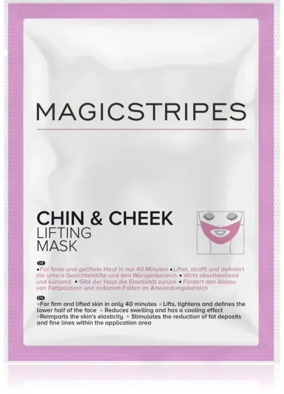 MAGICSTRIPES Chin & Cheek Lifting Mask straffende Hydrogelmaske für das Kinn und das Gesicht 1 St.