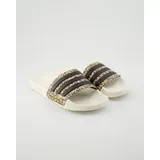 Adidas Adilette Shower Badesandalen Off White / Core Black / Magic Beige 36 2/3