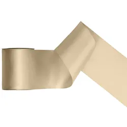 Satin Geschenkband gold 25m 100mm breit