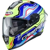 Caberg Drift Evo XXL black/yellow fluo/blue