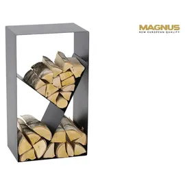 Magnus Kaminholzregal R122 Stahl 45 x 30 x 80 cm Schwarz
