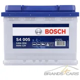 BOSCH AUTOBATTERIE 12V 60Ah STARTERBATTERIE 540A ERSETZT 55AH 56AH 58AH