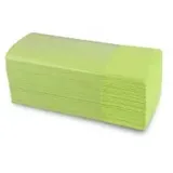 Papierhandtücher 24 x 21,5 cm, 2-lagig, grün AG-059 , 1 Palette = 32 Kartons