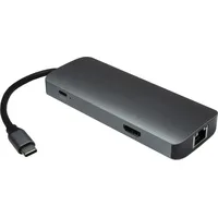 Inter-Tech Adapter Argus H-428 7in1, USB C, HDMI 4K,