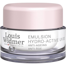 Louis Widmer Tagesemulsion Hydro-Active UV 30 unparfümiert 50 ml