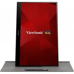Viewsonic TD1655 Computerbildschirm 39,6 cm (15.6") 1920 x 1080 Pixel Full HD LED Touchscreen Multi-Nutzer Schwarz, Silber