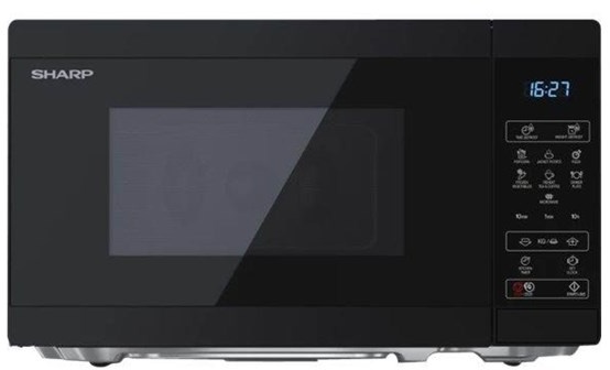 YC-MS02E-B - microwave oven - freestanding - black