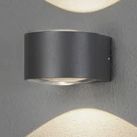 Konstsmide LED-Außenwandleuchte Gela, (12 W, 15.5 x 11 x