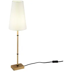 Tischlampe Tischleuchte Beistellleuchte Nachttischlampe Leselampe Metall messing