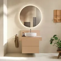 Duravit Konsole Balcoon 80x55x37cm, 1 AS Beck. mitt, Terra ma