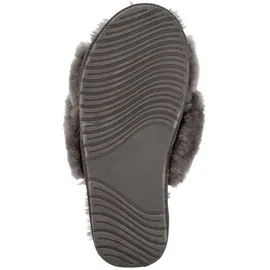 Emu Australia Hausschuhe Slipper Mayberry (100% Schaffell) charcoalgrau Damen