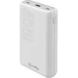 CELLY PBPD65W20000 PowerBank PD 65W 20000 mAh Weiß - Weiß