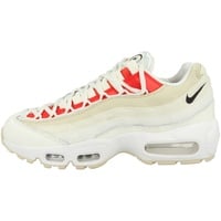 Nike Damen WMNS Air Max 95 Sneaker, Sail Black Chile Red Coconut Milk, 38 EU