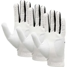 Nike Golf Handschuh Dura Feel - 3er Pack, weiss/schwarz