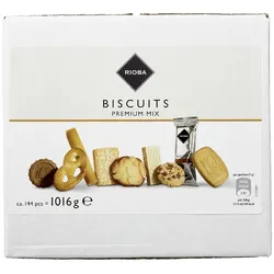 Rioba Kekse Premium Cookie Mischung 144 Portionen (1,01 kg)