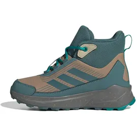 adidas Terrex Trailmaker 2 Mid RAIN.RDY Kinder Cardboard/Preloved Teal/Pure Teal 30 1/2
