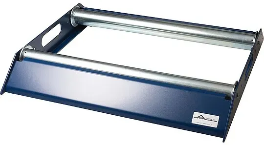 Kabeltrommelabroller - 520 mm Breite der Tragwalzen