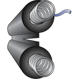 Evenes Solarleitung Flexrohr Edelstahl-wellrohr 2 in 2 Dn12 isoliert Solar Solaranlagen 5-50 m