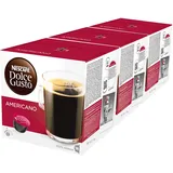 Nescafé Dolce Gusto Caffè Americano, Kaffee, Kaffeekapsel, 3er Pack, 3 x 16 Kapseln