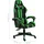 vidaXL 20521 Gaming Chair ohne Fußablage schwarz/grün