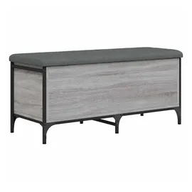 vidaXL Sitzbank Grau 102 x 42 x 45 cm