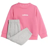 adidas Kinder Trainingsanzug LIN JOG JW0030 98 - Pink Fusion/White - 98