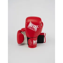 METAL BOXE - Einsteiger-Boxhandschuhe, Rot, 8 oz