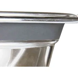Trixie Edelstahlnapf-Set mit Klapperschutz, 2x 0.45L 13cm